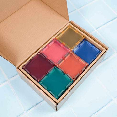 CONNETIX - 40 Piece Pastel Square Pack